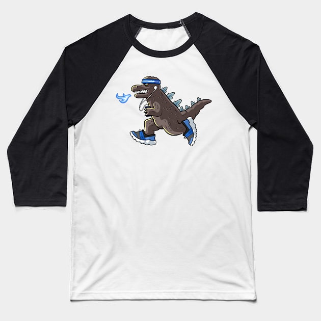 JogMonster Baseball T-Shirt by AndroidCodex